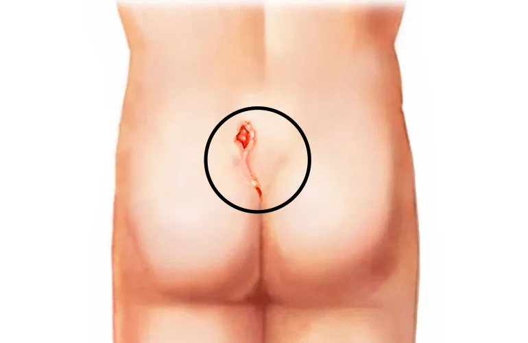 Laser pilonidal sinus treatment
